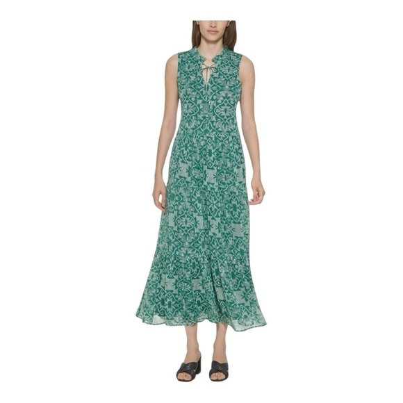 Calvin Klein Tiered Maxi Dress NWT - Picture 7 of 7